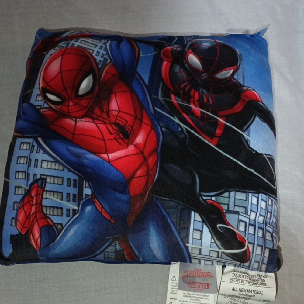 Kids plush Marvel Spider-Man 12 x 12 Pillow